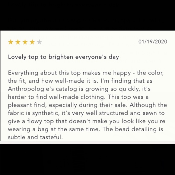 🌿Anthropologie Maeve Karine Beaded Lace Top 🌿 0022 - Picture 8 of 8